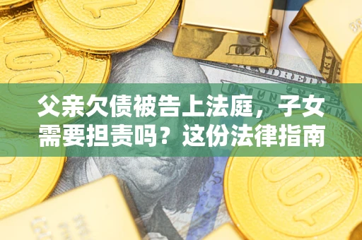 北京父亲欠债被告上法庭，子女需要担责吗？这份法律指南必须看完