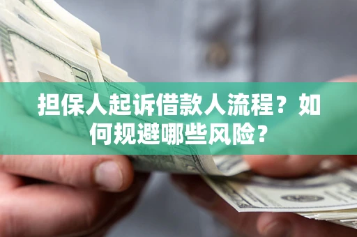 北京担保人起诉借款人流程？如何规避哪些风险？